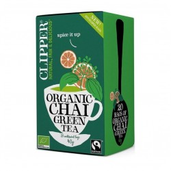 Green tea chai 20 bags Marca Clipper